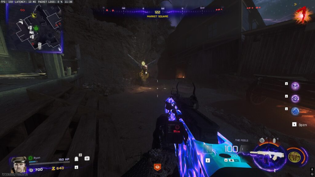 Ashwood Survival breaks a Survival map tradition, where it features a standard Perk machine - Vulture Aid. Previous Survival maps only feature Wunderfizz.