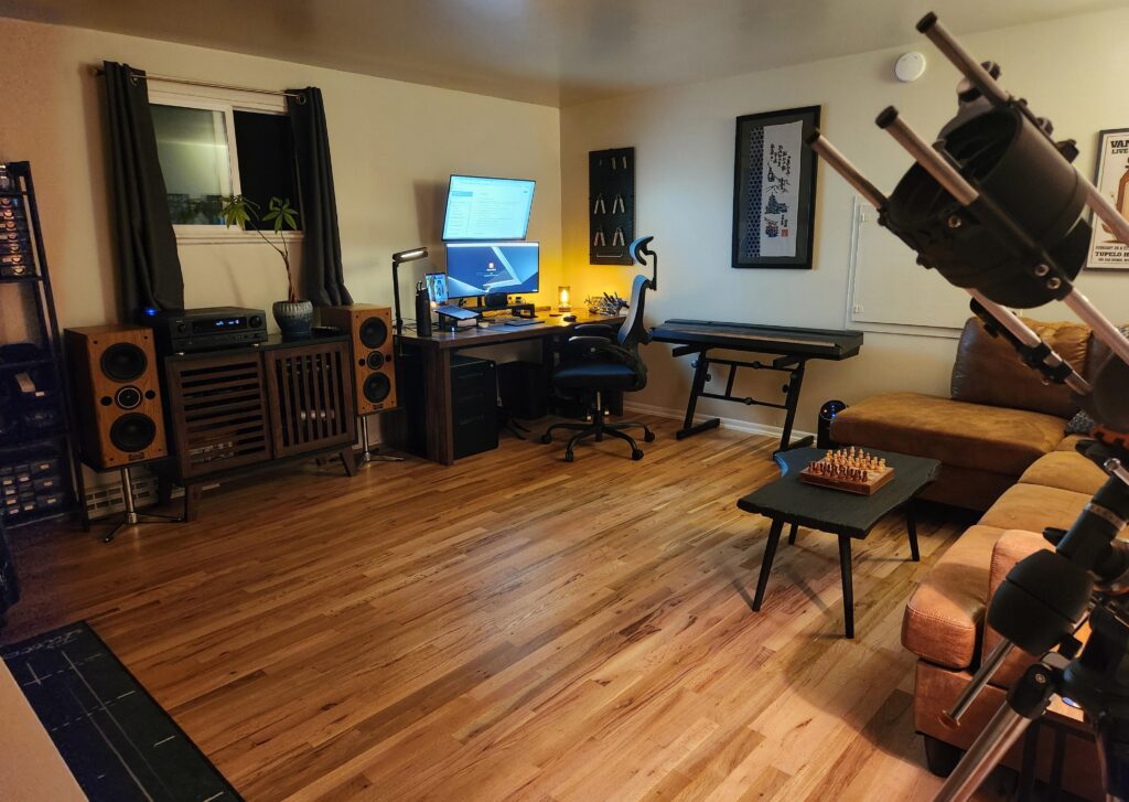 New house, new office loft