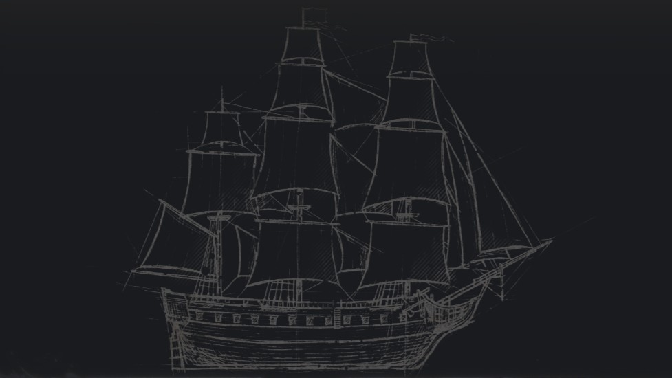 The plans for a Windrose ship, the Frigate