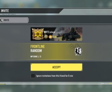 Do you accept match invites from bots when you start the game?
