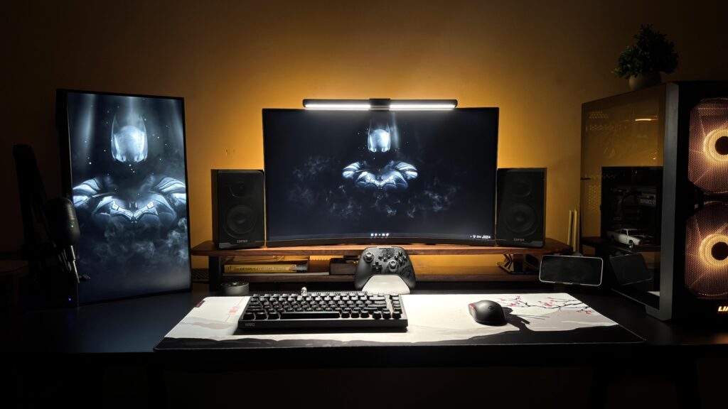 My Battle station, desk setup now completed.