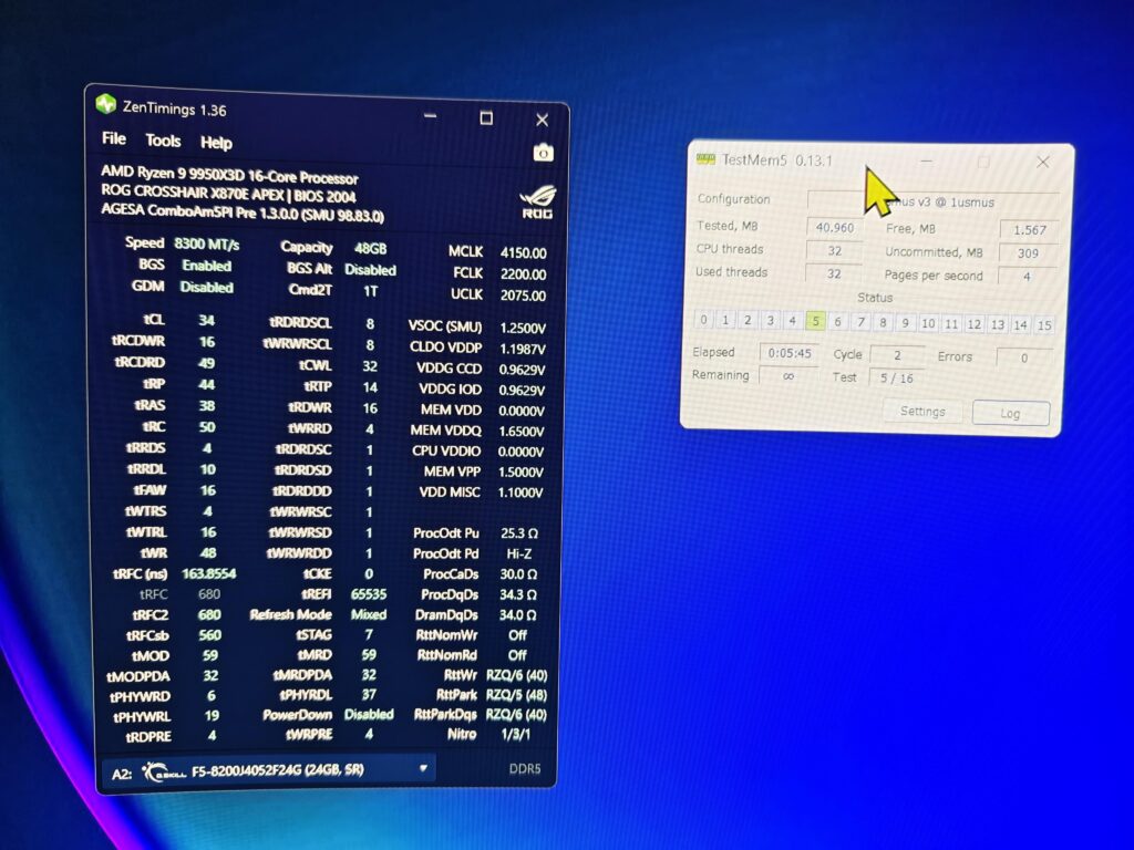 Possible to stabilize fclk 2233?