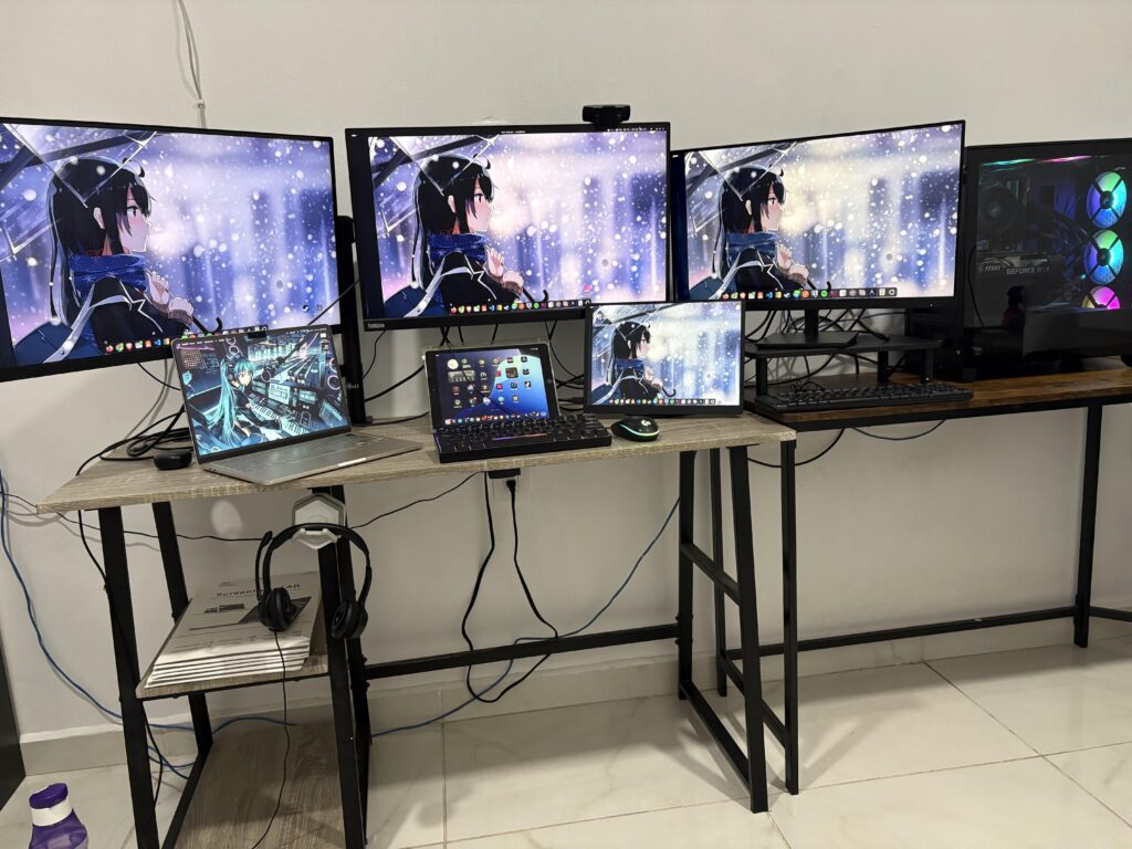 The Ship of Theseus Battle Station, started as a prebuild and now only the processor remains from it.