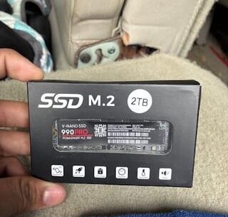 I wonder how much storage this NVME actually has lol
