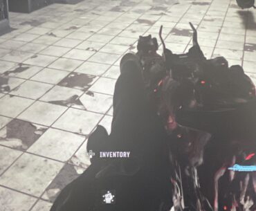 How to get rid of ‘Inventory’ text with D Pad icon in center of screen