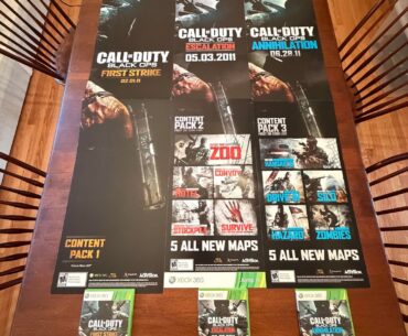 Black Ops 1 DLC/ zombies promotional items