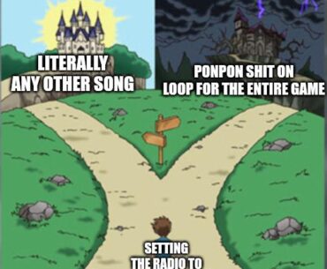 Just let me listen to anything else but Ponpon Shit please I beg of you