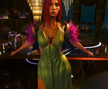 When Night City decides to showcase elegance and danger at the same time