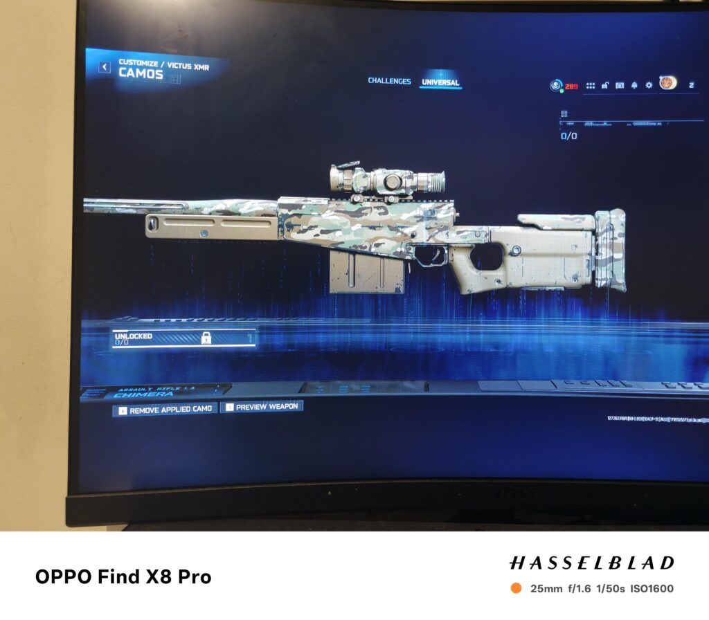 Camos gone legacy weapons