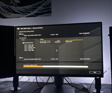First ever BIOS update. Nervous is an understatement…