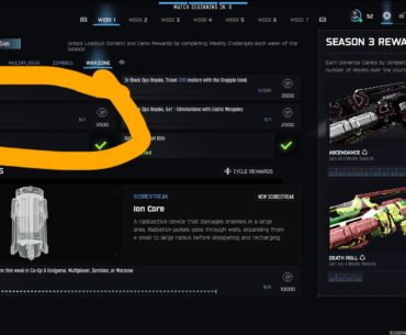 Does anyone know what’s wrong with my weekly challenge? [COD]