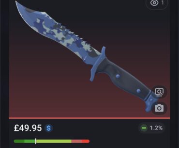My first CS2 knife