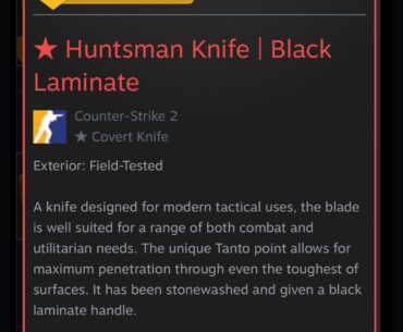 W or L first knife?