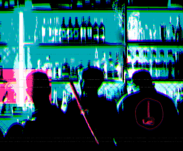 Kicking it with your cheengu after a hard night in the Sprawl