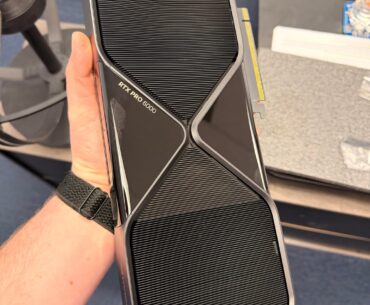 Convinced the Boss to upgrade from a 5090