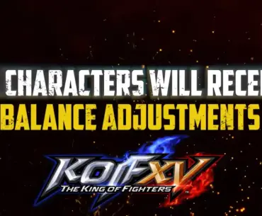 New King of Fighters 15 balance update featuring adjustments for every character announced for July 2026
