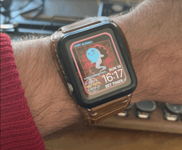 I made a Cyberpunk "Judy's calling me" Apple watch face. IMAGE INCLUDED.