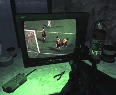 [MW3] Can anyone tell me what football game is on the TV here? (MW3 2011)