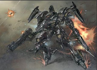 So how screwed is the cyberpunk universe if a single armored core lands there?