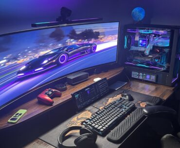 Okay this time, im officially done! Rate my battlestation pls...