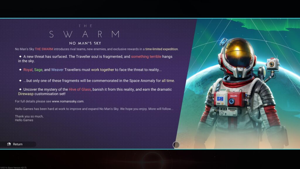 No Man'S Sky 43rd free huge update, They are incredible