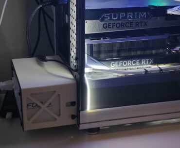 3D printed a little diaper to hold the PSU and unblock airflow to the lower RTX 5090. Case is a Fractal North XL. Is Diapercore the next PC Gaming Aesthetic?