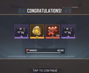 Received 200 shards for AGR 556 from ONE chest 😳