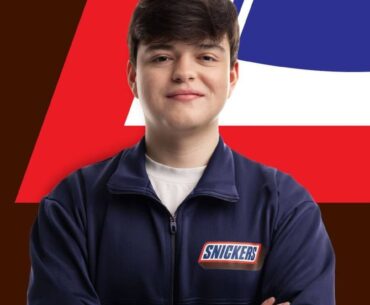 molodoy becoming a Snickers ambassador inspired me...