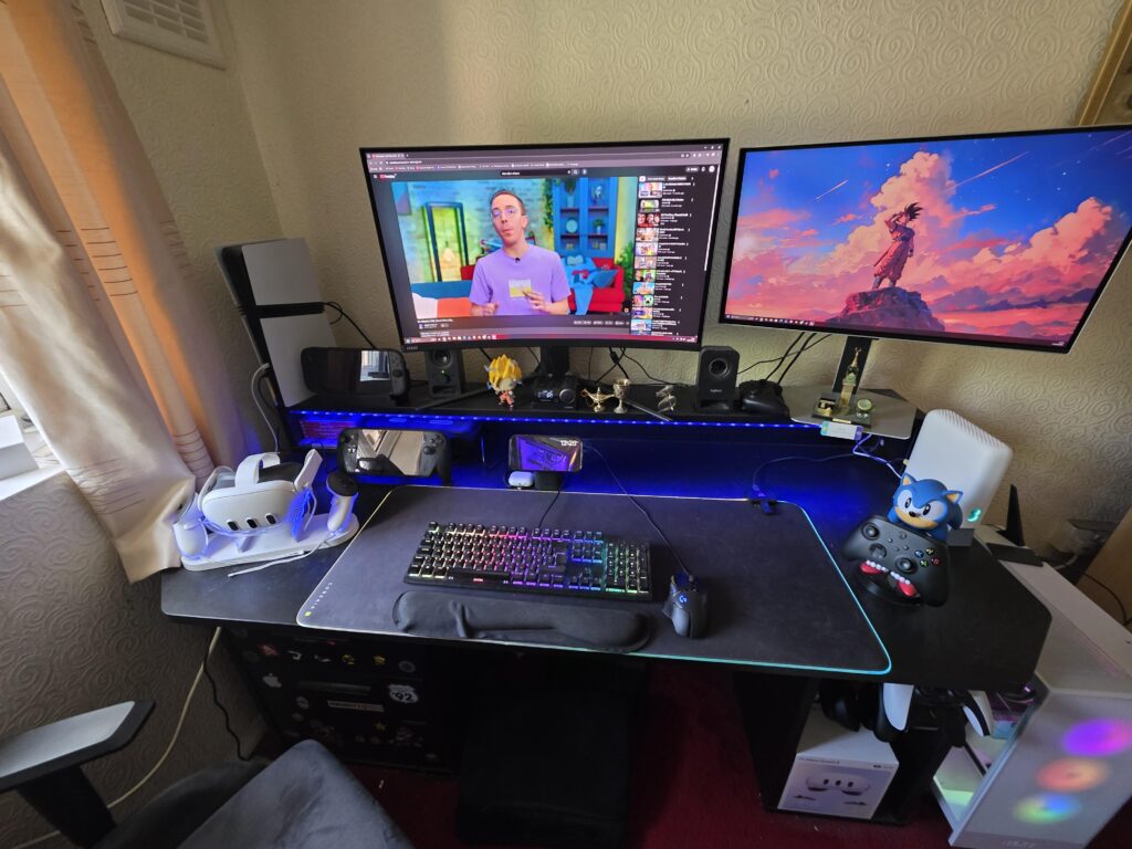 Gaming setup as of 2026