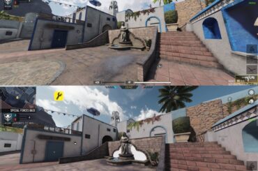 Old Tunisia lighting and new Tunisia lighting comparison