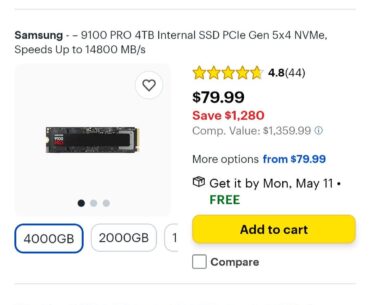 4TB Best Buy Pricing Error HOLY DEAL!