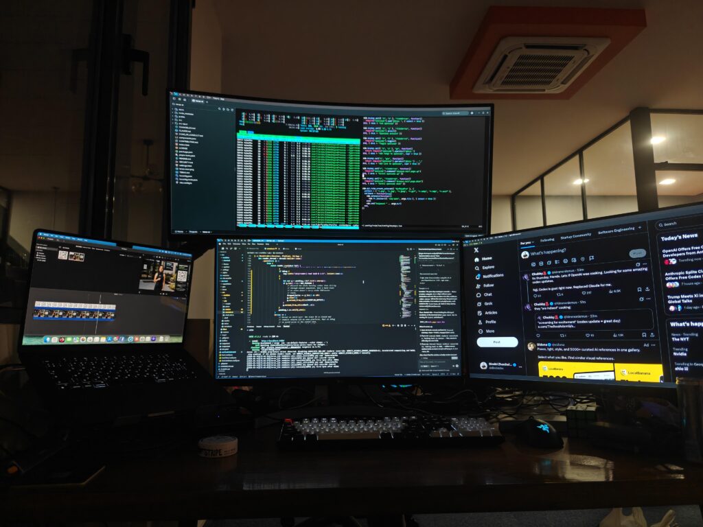 Nothing fancy - just hardcode dev station