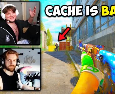 PROS PLAY NEW CACHE MAP IN CS2!