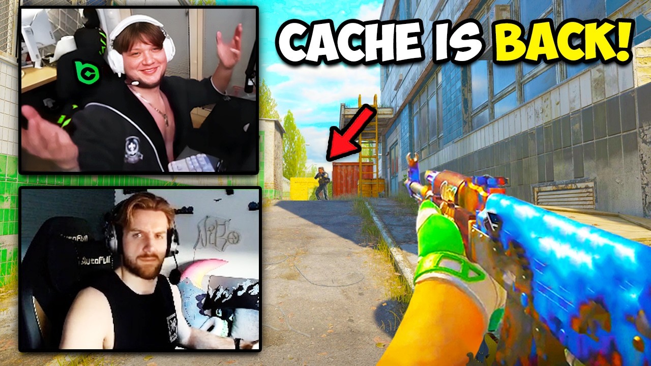 PROS PLAY NEW CACHE MAP IN CS2! PROS PLAY NEW CACHE MAP IN CS2!