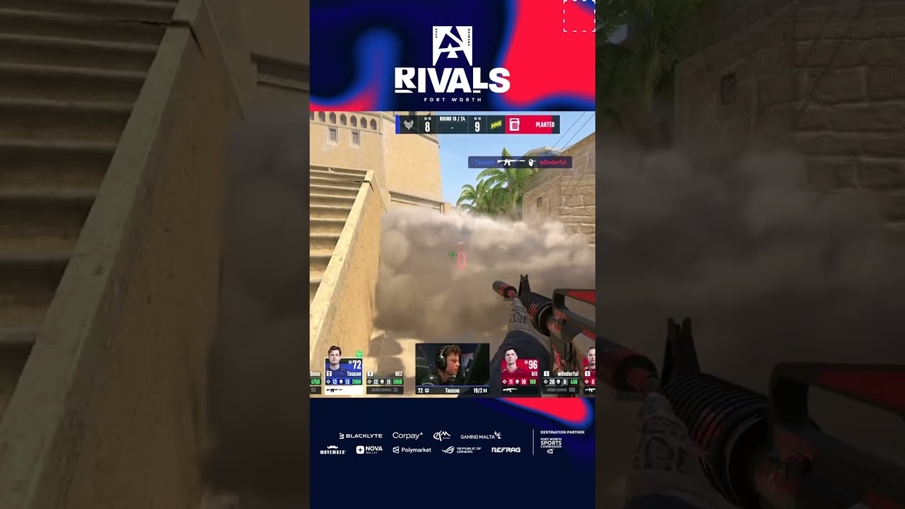 Tauson SOLO SHUTS DOWN THREE #blast #Rivals #cs #cs2 #clutch Tauson SOLO SHUTS DOWN THREE #blast #Rivals #cs #cs2 #clutch