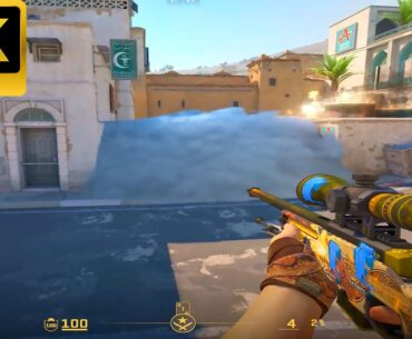 Counter Strike 2 -  Dust 2 - Full Gameplay