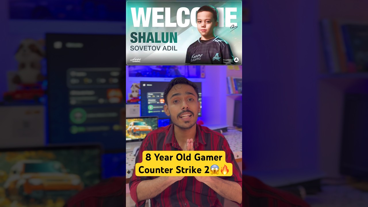 8-Year-Old Gamer Counter Strike 2 😱 8-Year-Old Gamer Counter Strike 2 😱