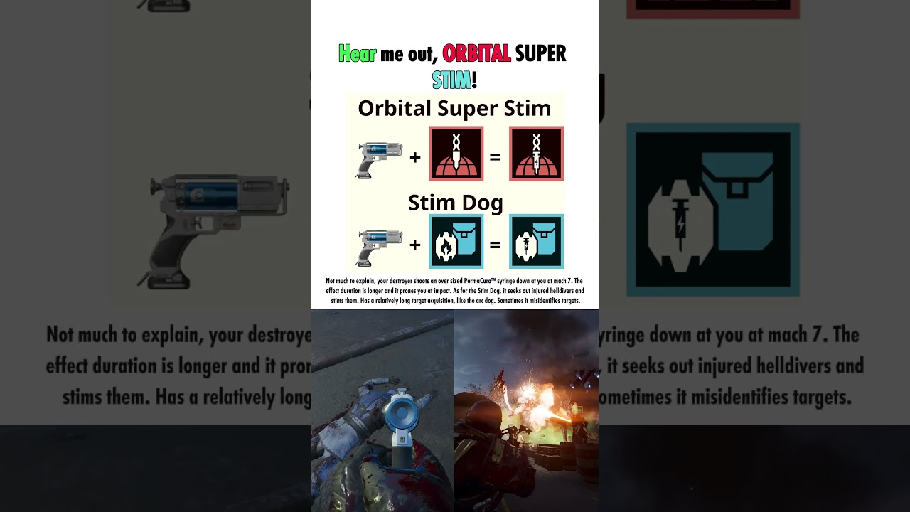 Hear me out, ORBITAL SUPER STIM! – Helldivers 2 Hear me out, ORBITAL SUPER STIM! - Helldivers 2