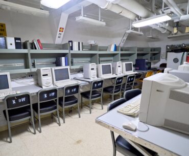 Does the computer room on a battleship count?
