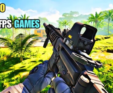 Top 10 Best FPS Games for Android 2026 (High Graphics FPS)