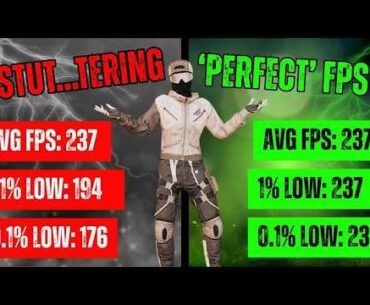 Anyone else prioritize 1% lows/frame pacing over max FPS for competitive games?