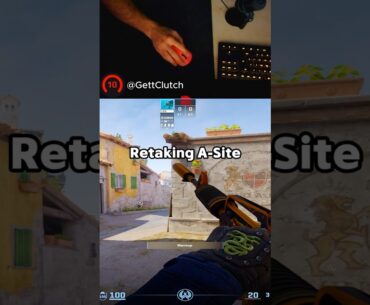 CS2 - A-Site Retake Molotovs on Inferno #cs2 #csgo #counterstrike #cs2clips #faceit