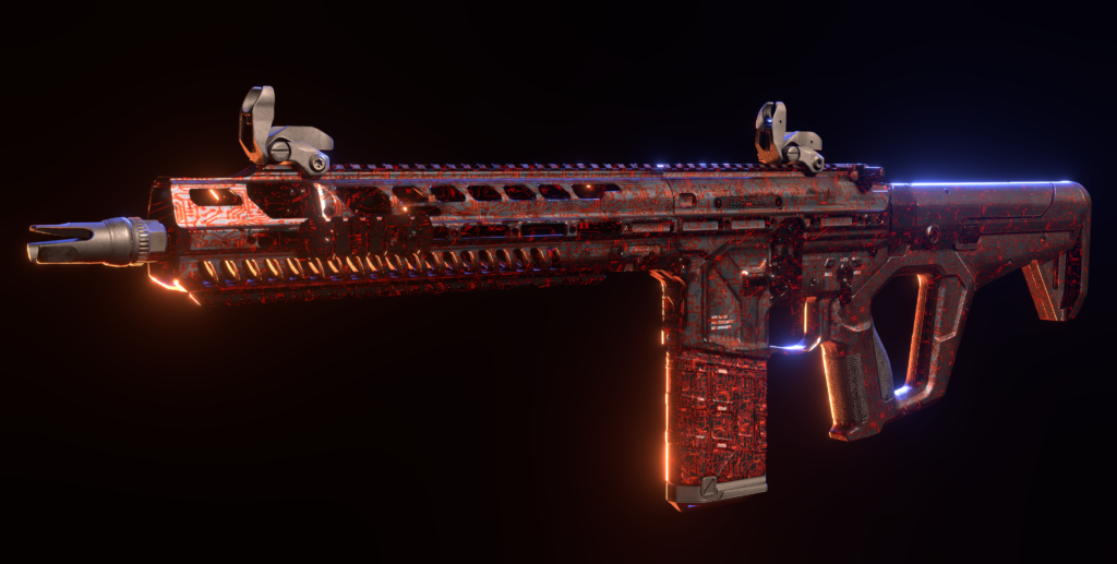 M15 with BO1 PAP camo