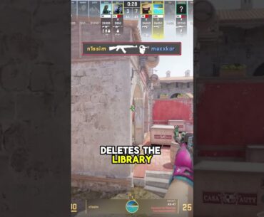 Nobody Expects This Peek on Inferno in CS2