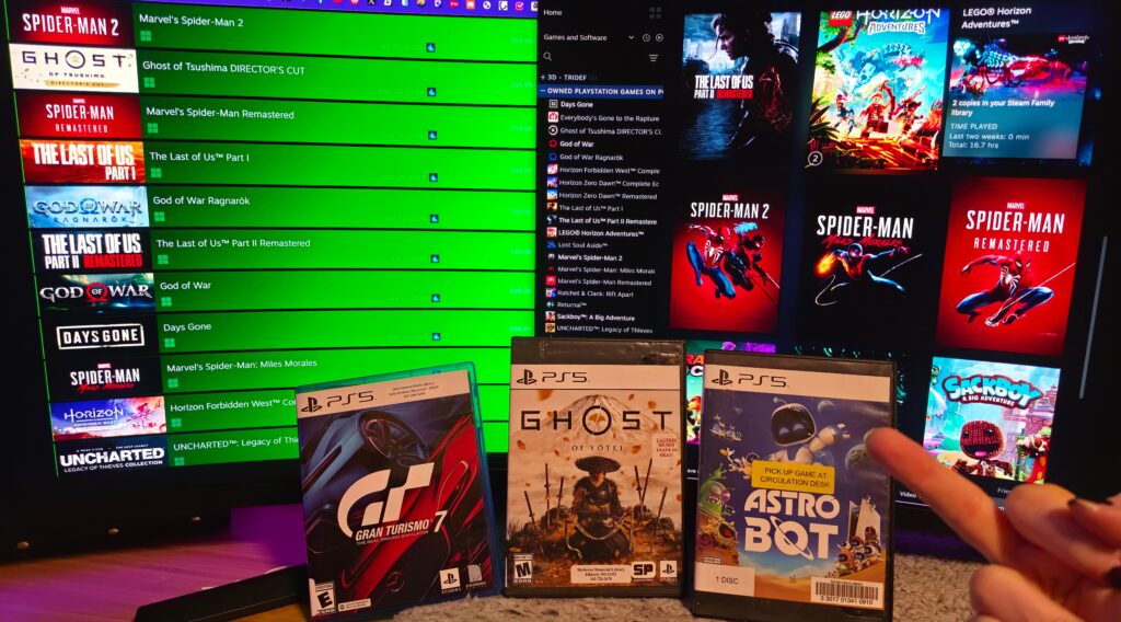 From buying every Sony game on PC to playing every Sony game for free on a secondhand PS5 in light of Sony’s decision to stop making PC versions of their games From buying every Sony game on PC to playing every Sony game for free on a secondhand PS5 in light of Sony's decision to stop making PC versions of their games
