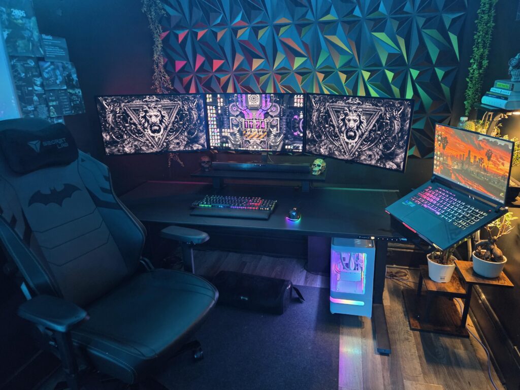 My gaming/productivity setup