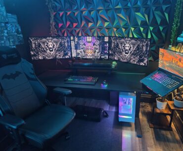 My gaming/productivity setup