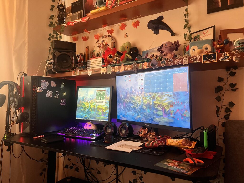 “Overwhelming” hybrid (retro-modern) setup, advice on making it more retro! “Overwhelming” hybrid (retro-modern) setup, advice on making it more retro!
