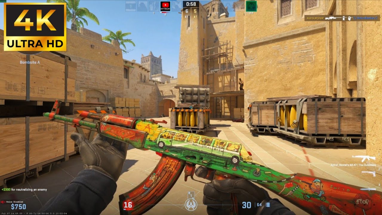 Counter-Strike 2 Gameplay 4K (No Commentary) Counter-Strike 2 Gameplay 4K (No Commentary)