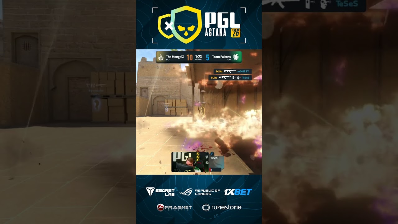 bLitz Almost Clutches 1v3 and Gets Ace #pgl #astana #cs #cs2 bLitz Almost Clutches 1v3 and Gets Ace #pgl #astana #cs #cs2